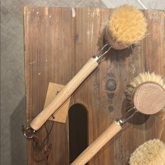 Household scrub brush vegetable scrubbers or kitchen decor accent one - Picture 6 of 6